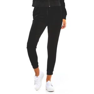 Juicy couture velour joggers
